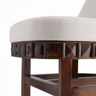 Arteriors - GKFRI01 - Chaise - Vargueno - Umber, Bois de manguier
