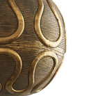 Artères antérieures - GKPTI01-671 - Lampe de table - Serpiente - Laiton vintage, aluminium moulé