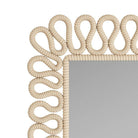 Arteriors - GKWMS01 - Miroir - Caracol - Ivoire, Corde en coton
