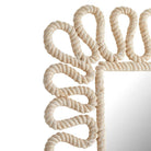 Arteriors - GKWMS01 - Miroir - Caracol - Ivoire, Corde en coton