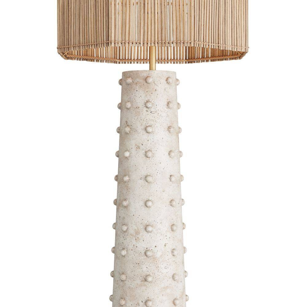 Arteriors - PFS02 - Floor Lamp - Agnes - Mactan Stone, Resin