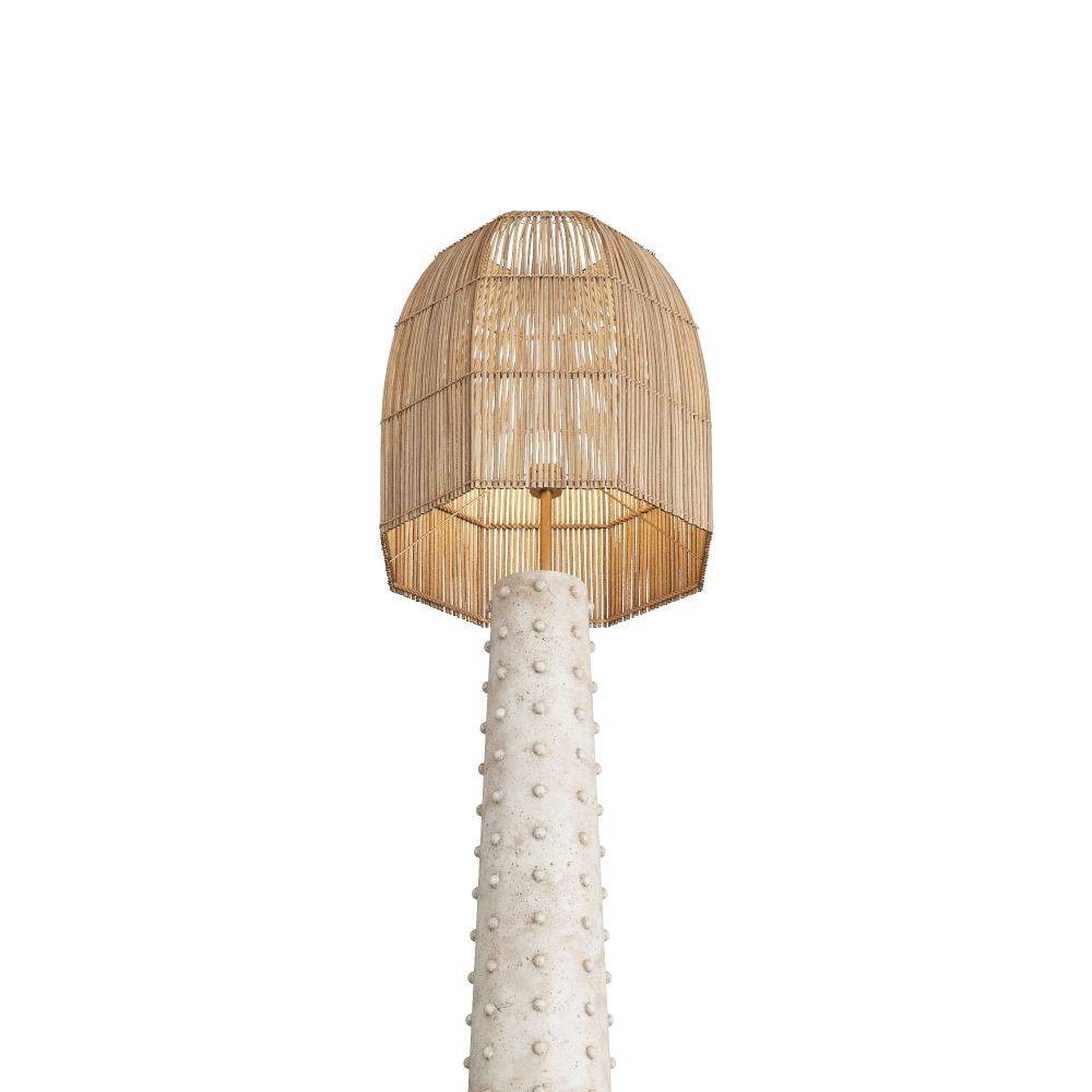 Arteriors - PFS02 - Lampadaire - Agnes - Pierre de Mactan, Résine