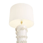 Artérielles - PTC11-SH021 - Lampe de table - Beatrix - Céramique Ivoire Craquant