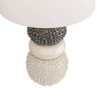 Artérielles - PTC13-SH024 - Lampe de table Basilio - Céramique Ivoire Craquant.