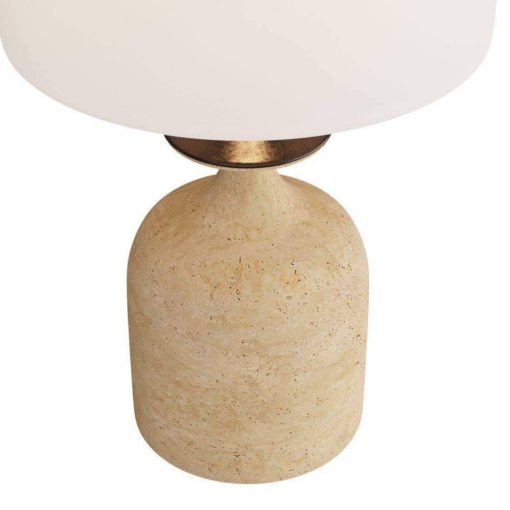 Artérielles - PTC15-SH027 - Lampe de table - Bridgeport - Sable, faux travertin