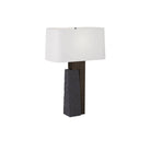 Artères antérieures - PTC17-429 - Lampe de table - Bois de bruyère - Charbon, Pierre de riz
