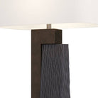 Artères antérieures - PTC17-429 - Lampe de table - Bois de bruyère - Charbon, Pierre de riz