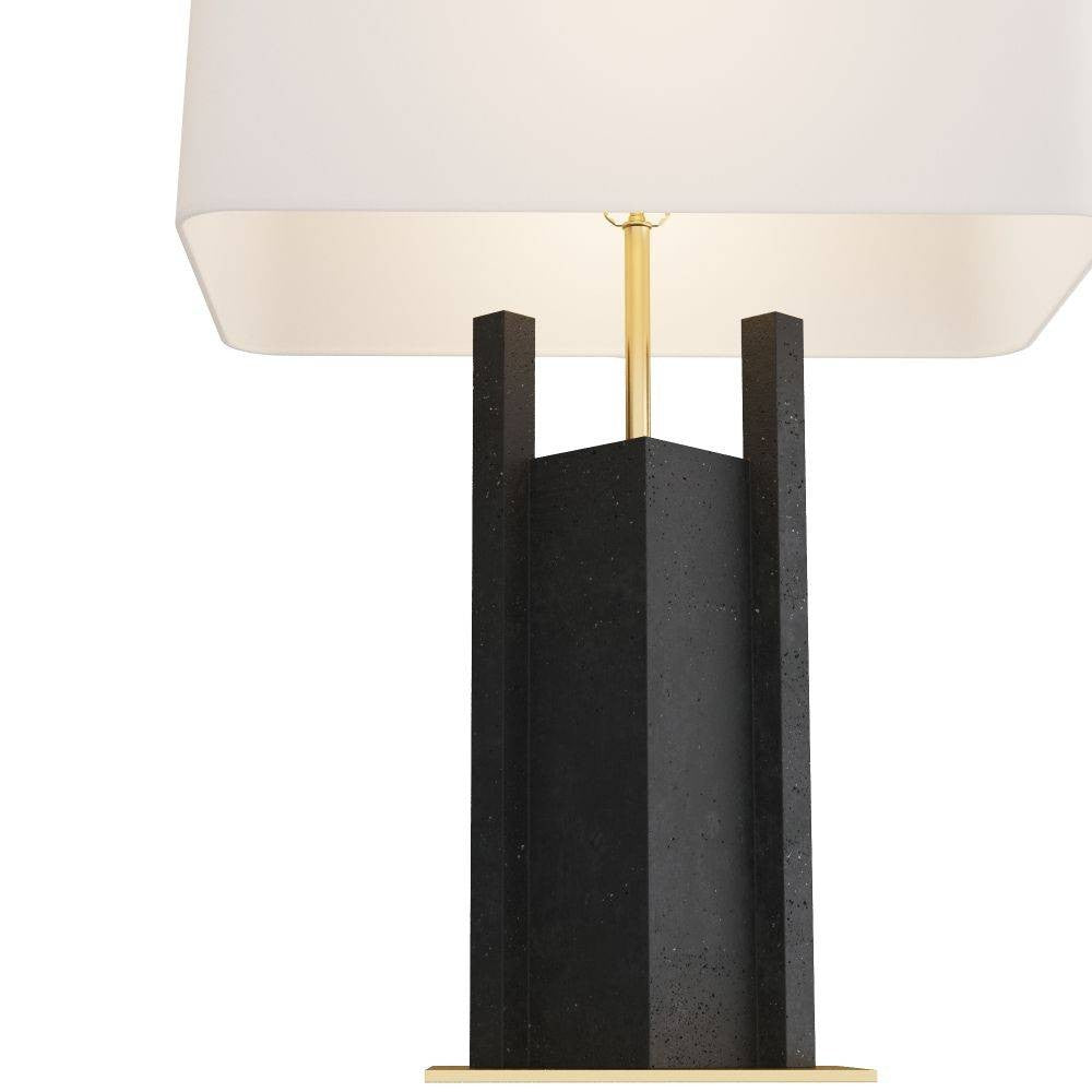 Artérielles - PTC19-429 - Lampe de table - Zory - Charbon, Ricestone