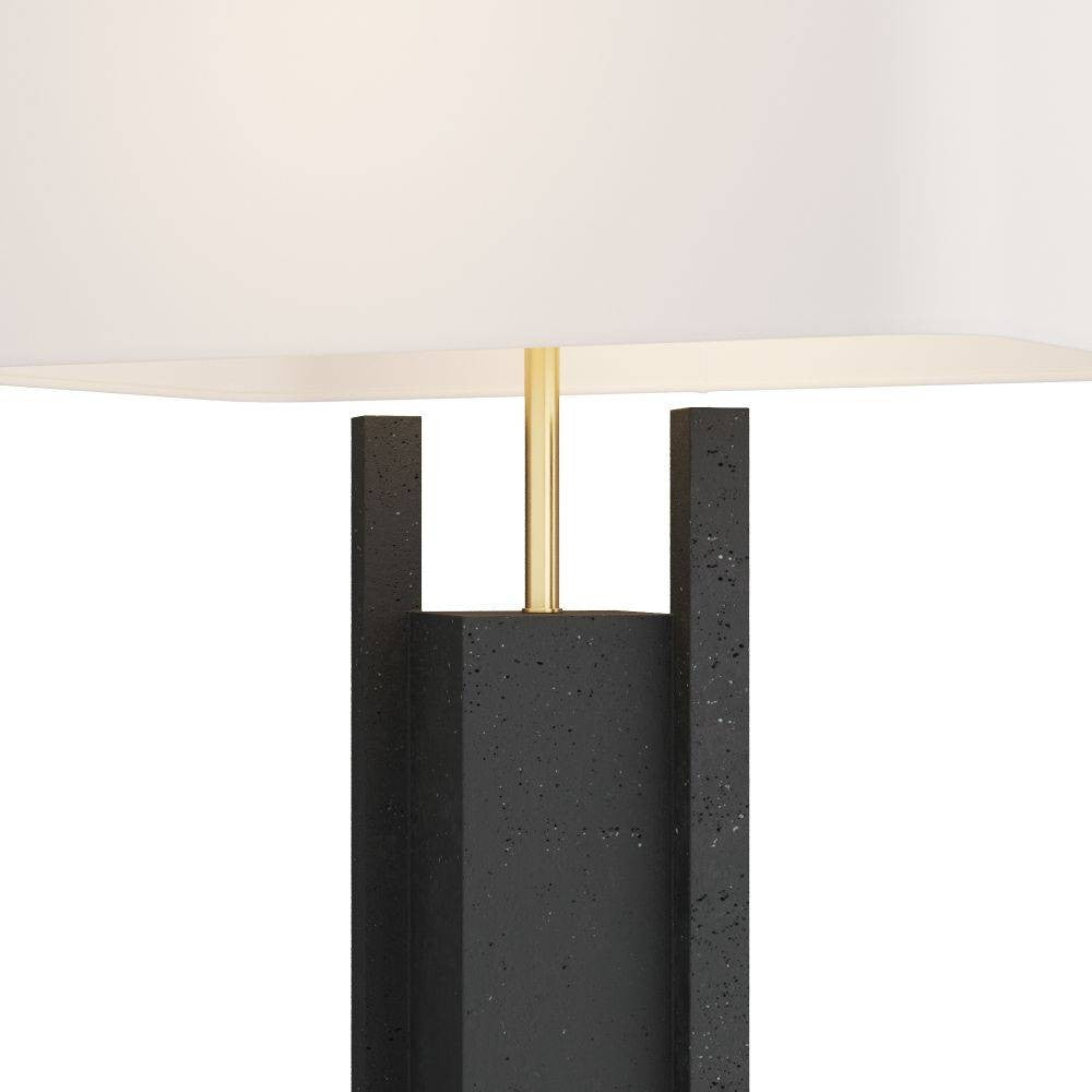 Artérielles - PTC19-429 - Lampe de table - Zory - Charbon, Ricestone
