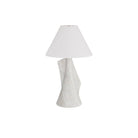 Artérielles - PTC22-SH032 - Lampe de table - Bruce - Ivoire, Pierre de verre
