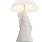 Artérielles - PTC22-SH032 - Lampe de table - Bruce - Ivoire, Pierre de verre