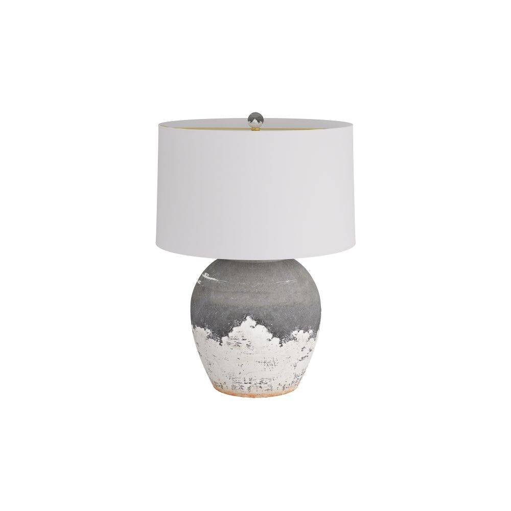 Artères antérieures - PTS09-SH026 - Lampe de table Yukon - Graphite à l'allemande, terre cuite