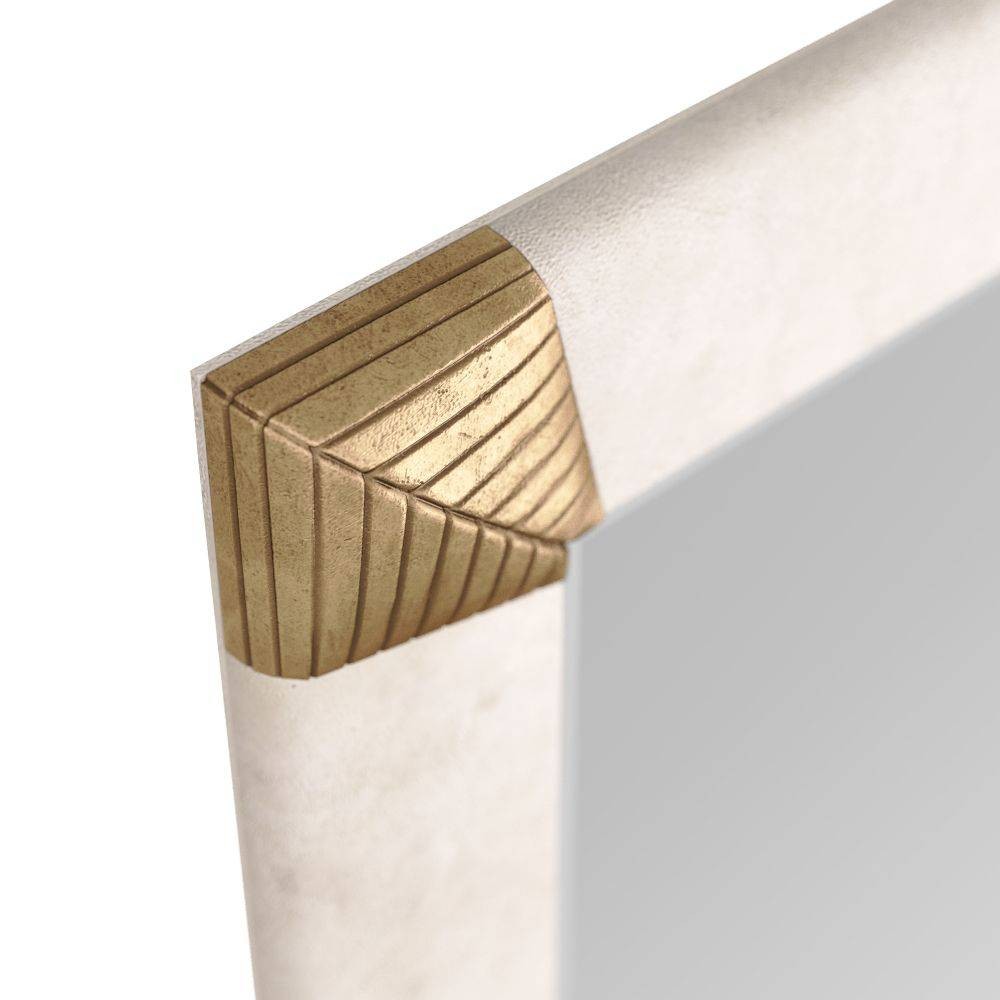 Arteriors - WMI32 - Mirror - Amara - Ivory, Vellum