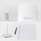 Zafferano - LD0320B4 - LED Table Lamp - Poldina Pro - White