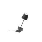 Zafferano - LD0320N4 - LED Table Lamp - Poldina Pro - Dark grey