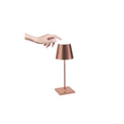 Zafferano - LD0320RFR - LED Table Lamp - Poldina Pro - Copper leaf