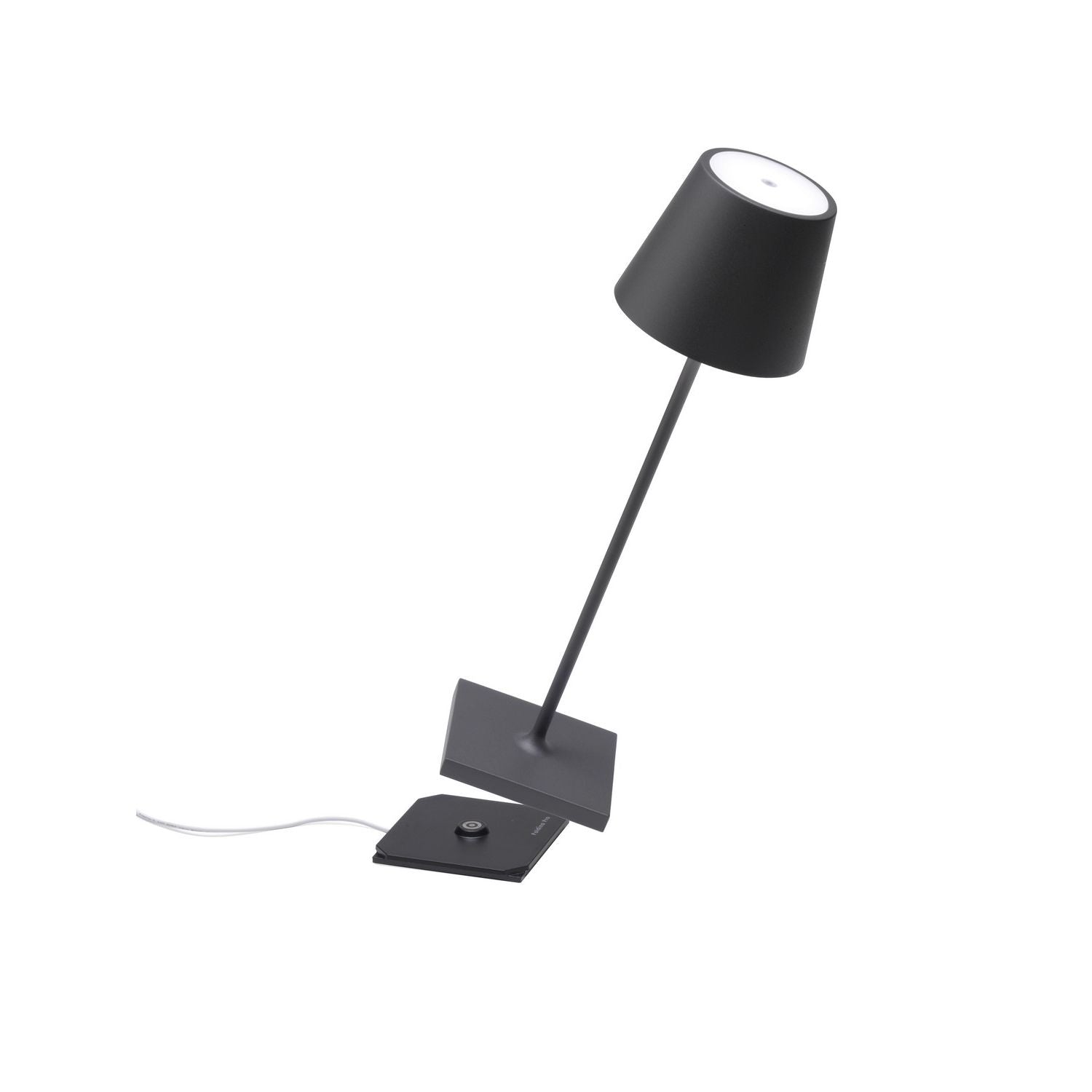 Zafferano - LD0340N4 - LED Table Lamp - Poldina Pro - Dark grey