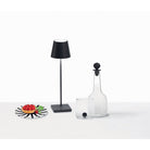 Zafferano - LD0340N4 - LED Table Lamp - Poldina Pro - Dark grey