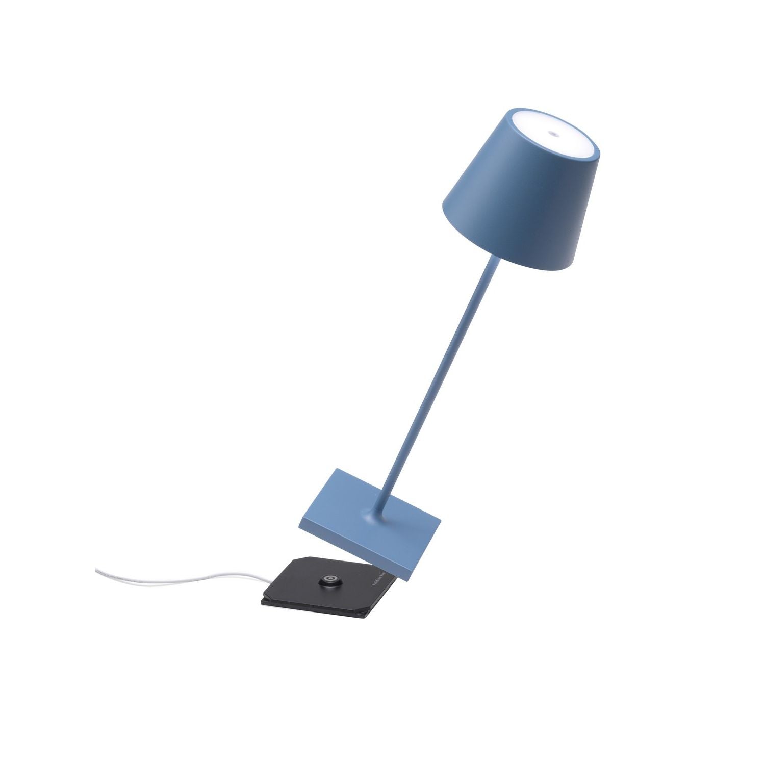 Zafferano - LD0340A4 - LED Table Lamp - Poldina Pro - Avio Blue