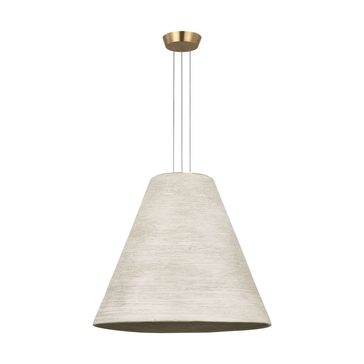 Visual Comfort Modern - SLPD12527CRNB - LED Pendant - Karam - Natural Brass
