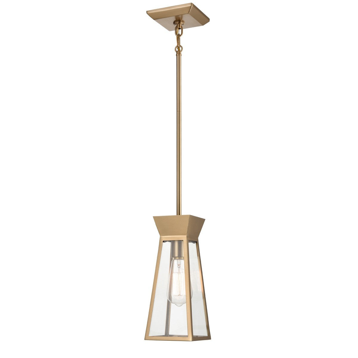 Artcraft Canada - AC11850BB - One Light Pendant - Lucian - Brushed Brass