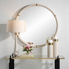Uttermost - 09950 - Mirror - Cyprus - Brass Plated Steel