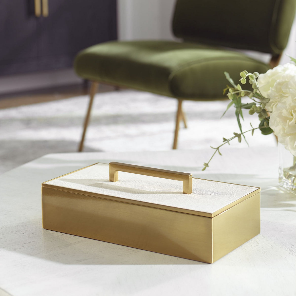 Uttermost - 18110 - Box - Wessex - Brass