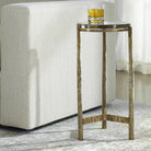 Uttermost - 22978 - Accent Table - Eternity - Antique Brass