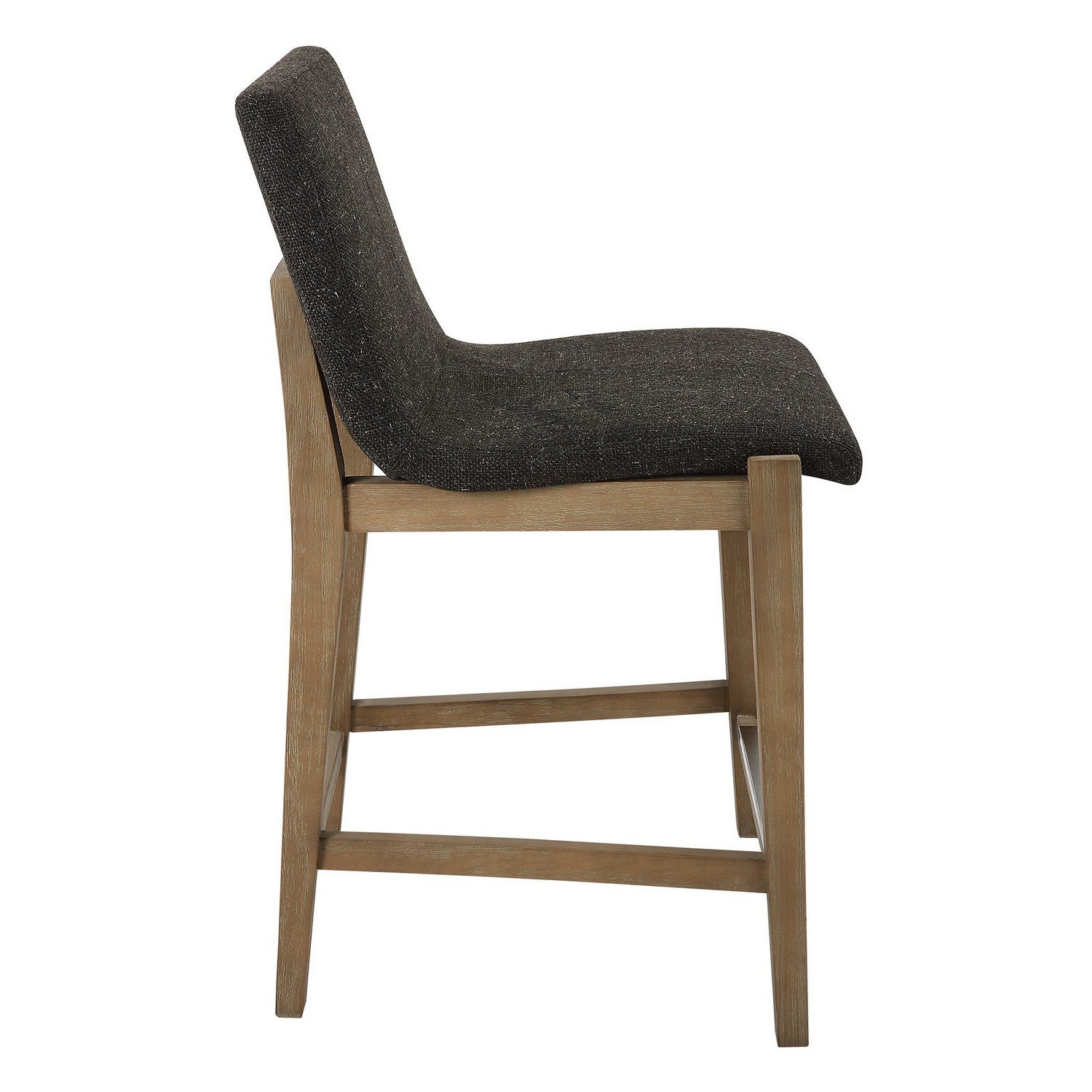 Uttermost - 23822 - Counter Stool - Klemens - Brushed Nickel