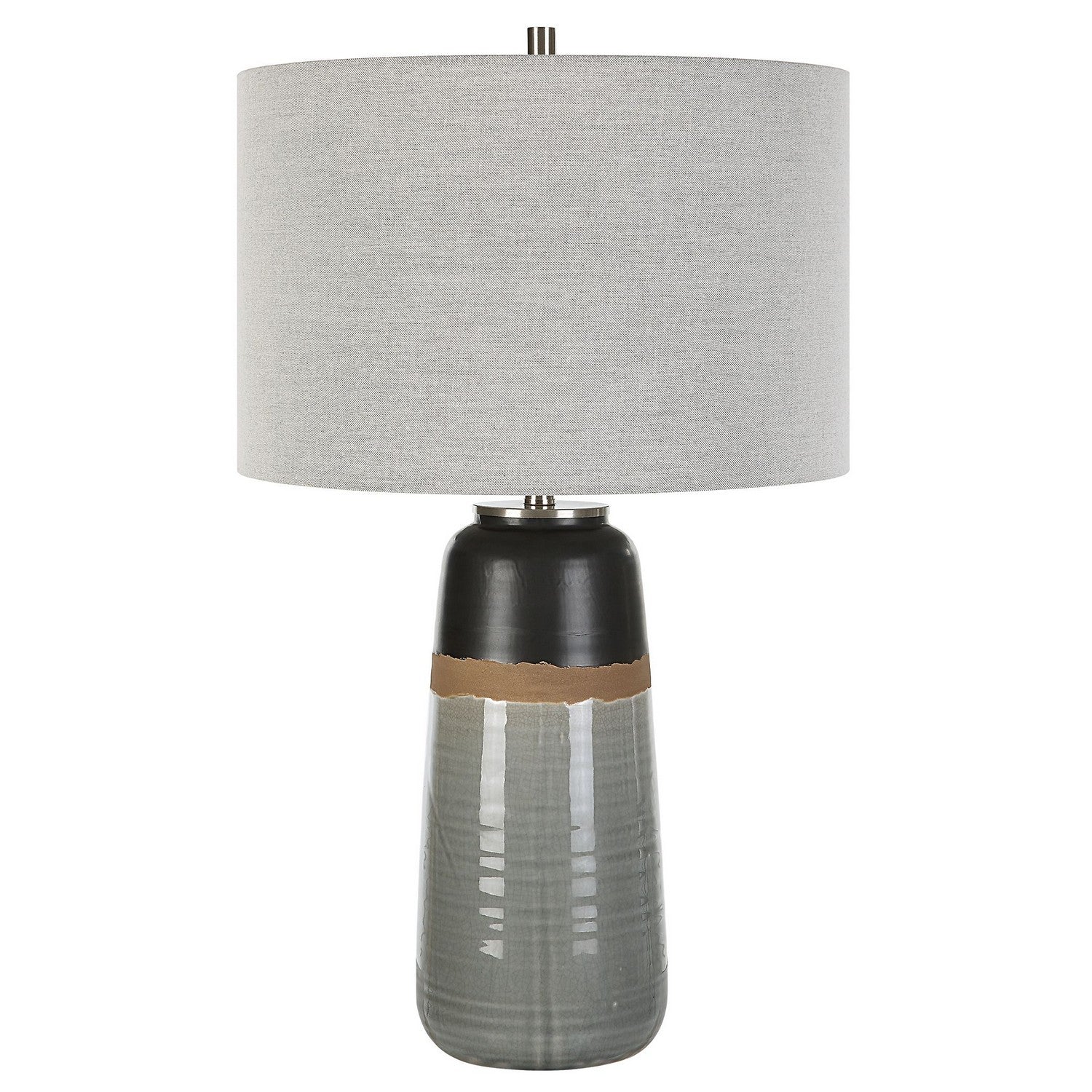 Uttermost - 30219-1 - One Light Table Lamp - Coen - Brushed Nickel