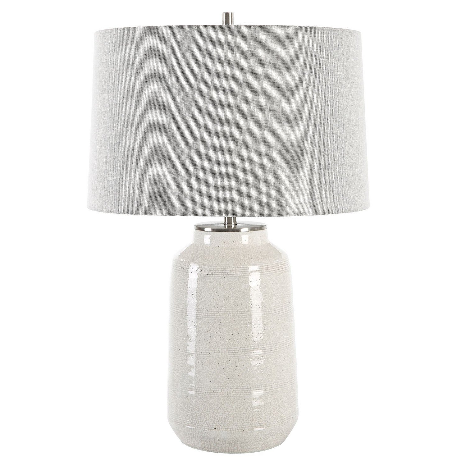 Uttermost - 30248-1 - One Light Table Lamp - Odawa - Brushed Nickel