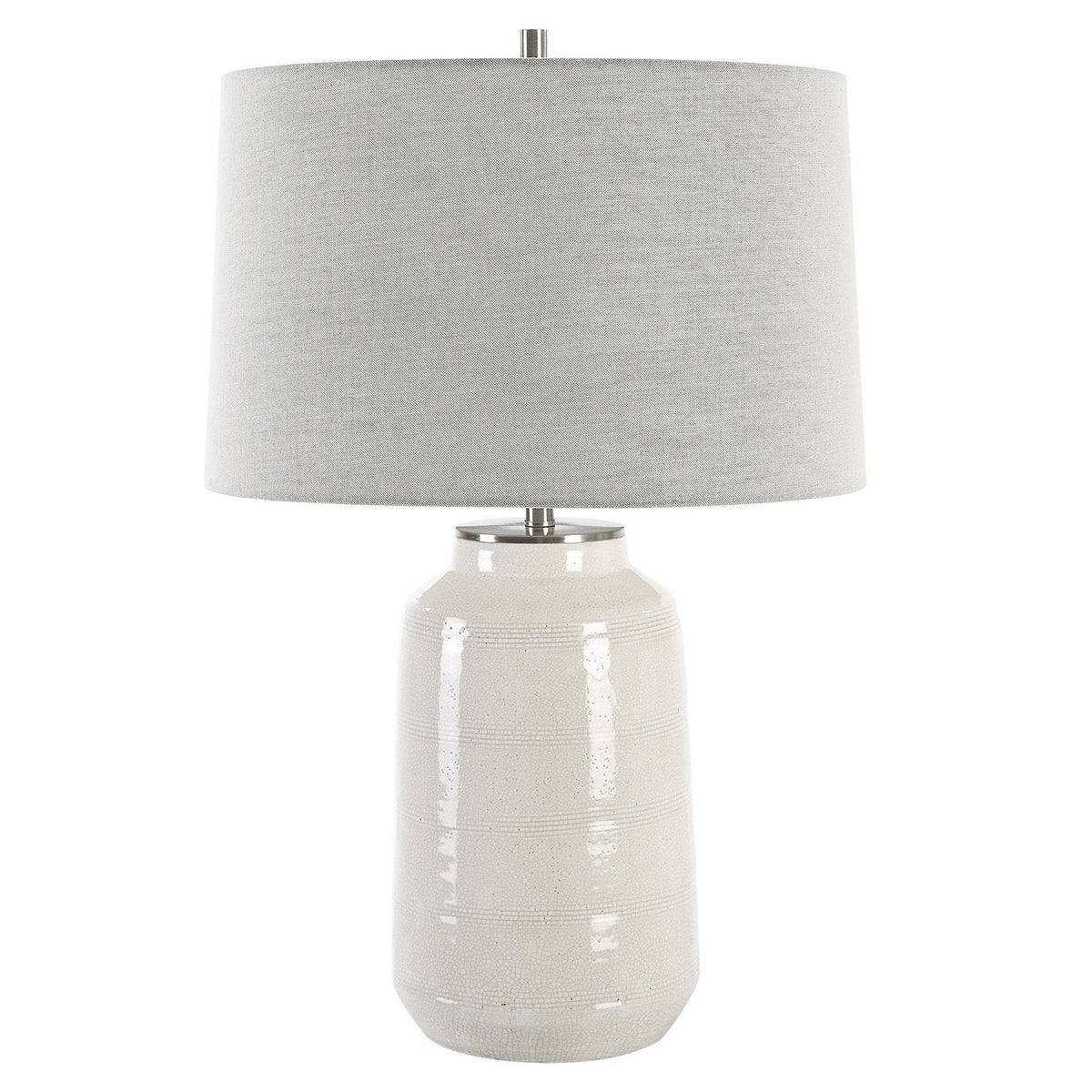 Uttermost - 30248-1 - One Light Table Lamp - Odawa - Brushed Nickel