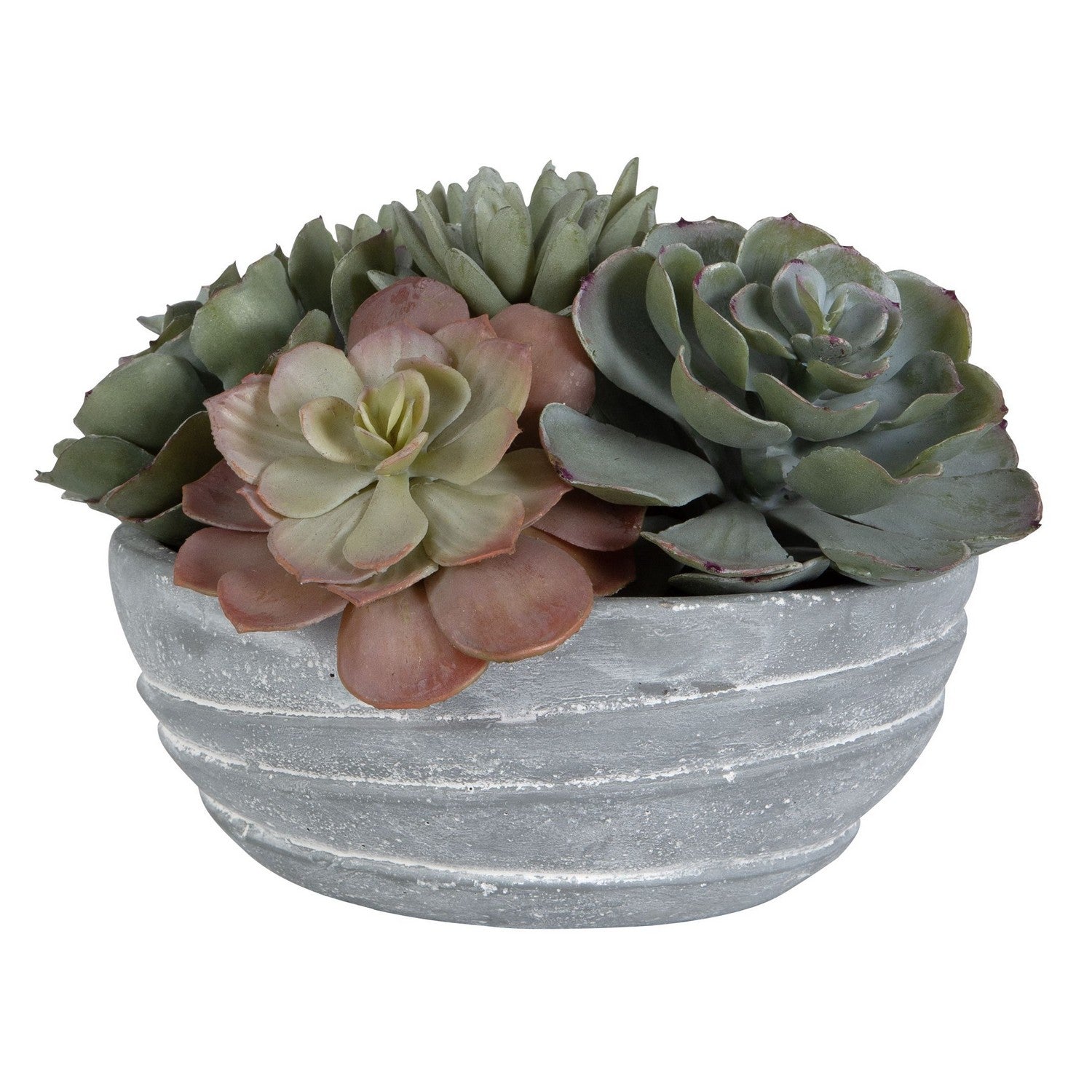 Uttermost - 60212 - Succulent Accent - Peoria - Green And Burgundy Tones