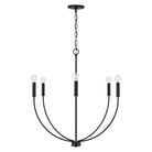Capital Lighting - 452161MB - Six Light Chandelier - Ansley - Matte Black