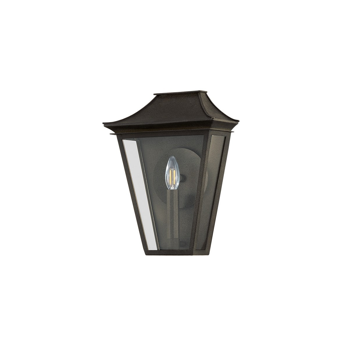 Troy Lighting - B2914-FRN - One Light Exterior Wall Sconce - Tehama - French Iron