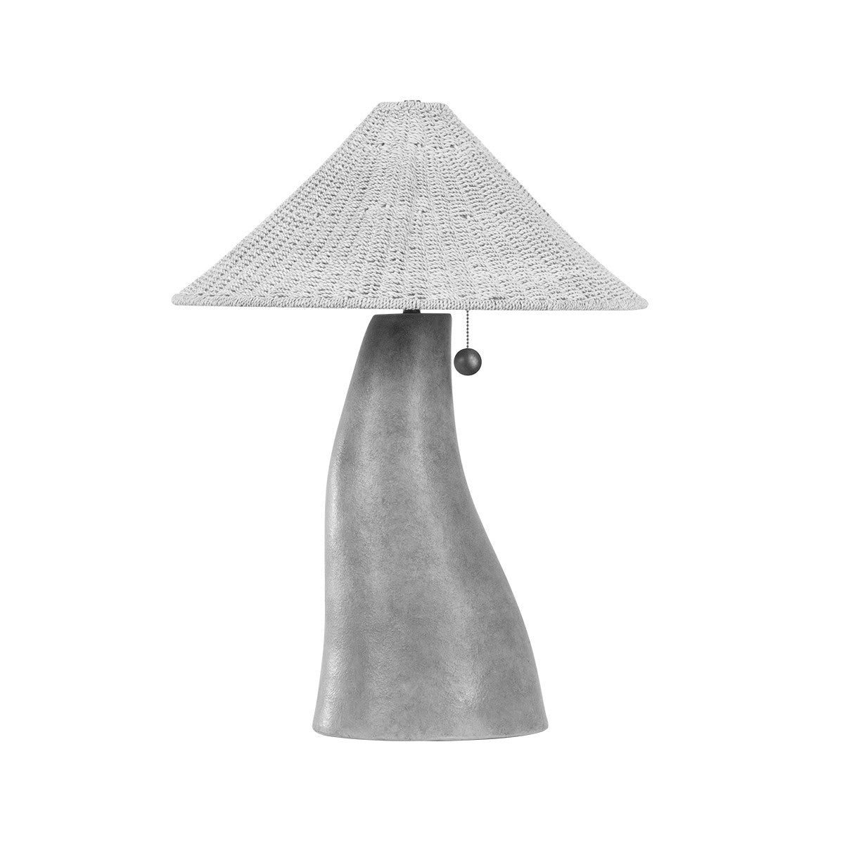 Troy Lighting - PTL1029-PBR/CLW - Two Light Table Lamp - Pezante - Patina Brass/Ceramic Loft White