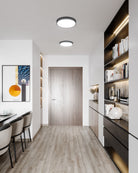 Alora Canada - FM554015MB-5CCT - LED Plafonnier - Adélaïde - Noir mat