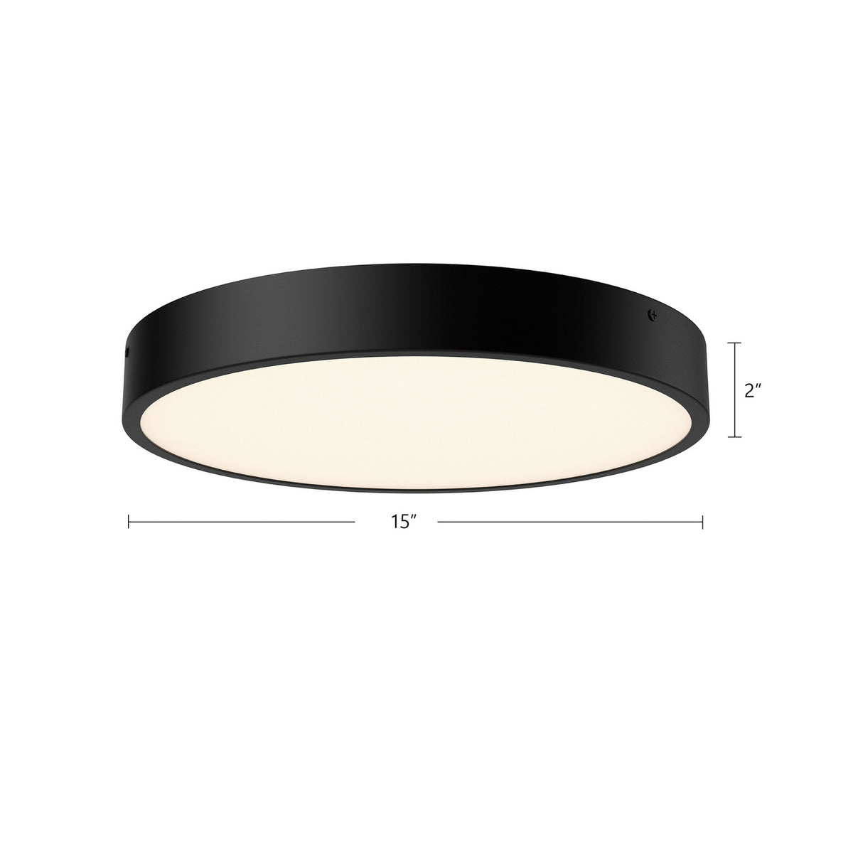 Alora Canada - FM554015MB-5CCT - LED Flush Mount - Adelaide - Matte Black