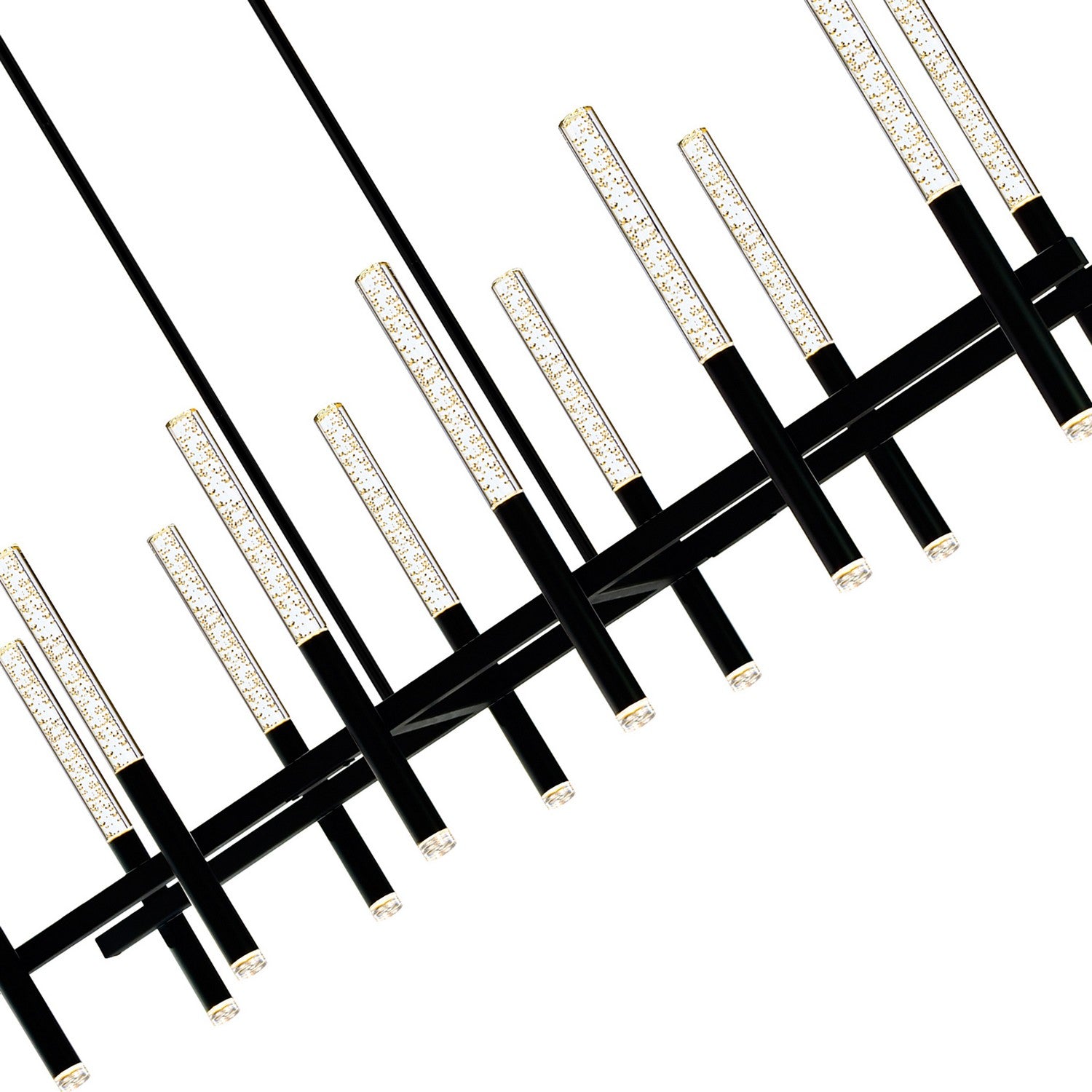 CWI Lighting Canada - 1703P48-12-101-RC - LED Chandelier - Dragonswatch - Black