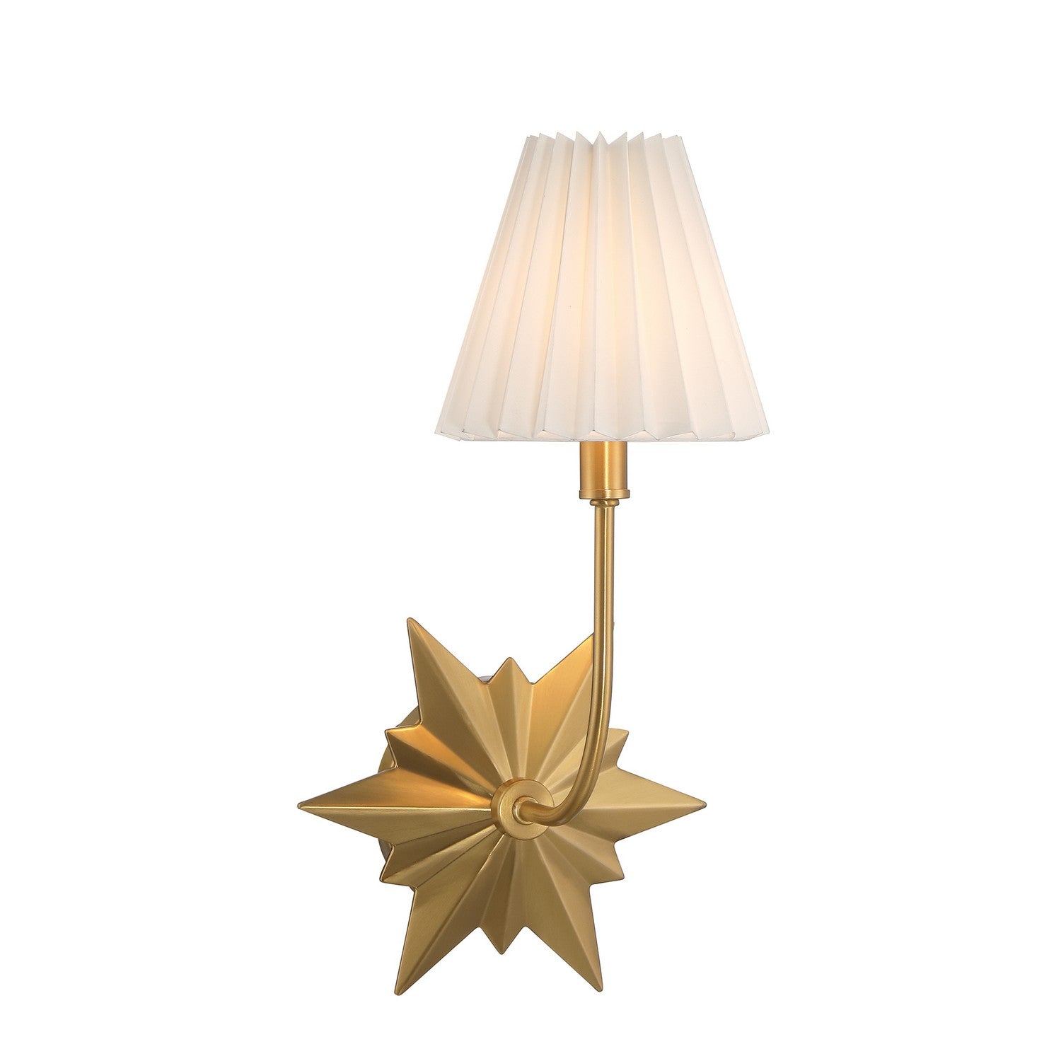 Savoy House - 9-4408-1-322 - One Light Wall Sconce - Crestwood - Warm Brass