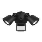 Savoy House - 4-FLOOD-MS-A2-3000K-BK - LED Motion Sensored Double Flood Light - Black