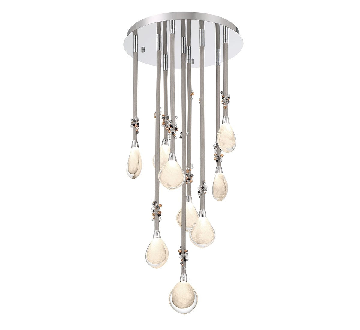 Lib & Co. Canada - 12065-01 - LED Chandelier - Bellissima - Chrome