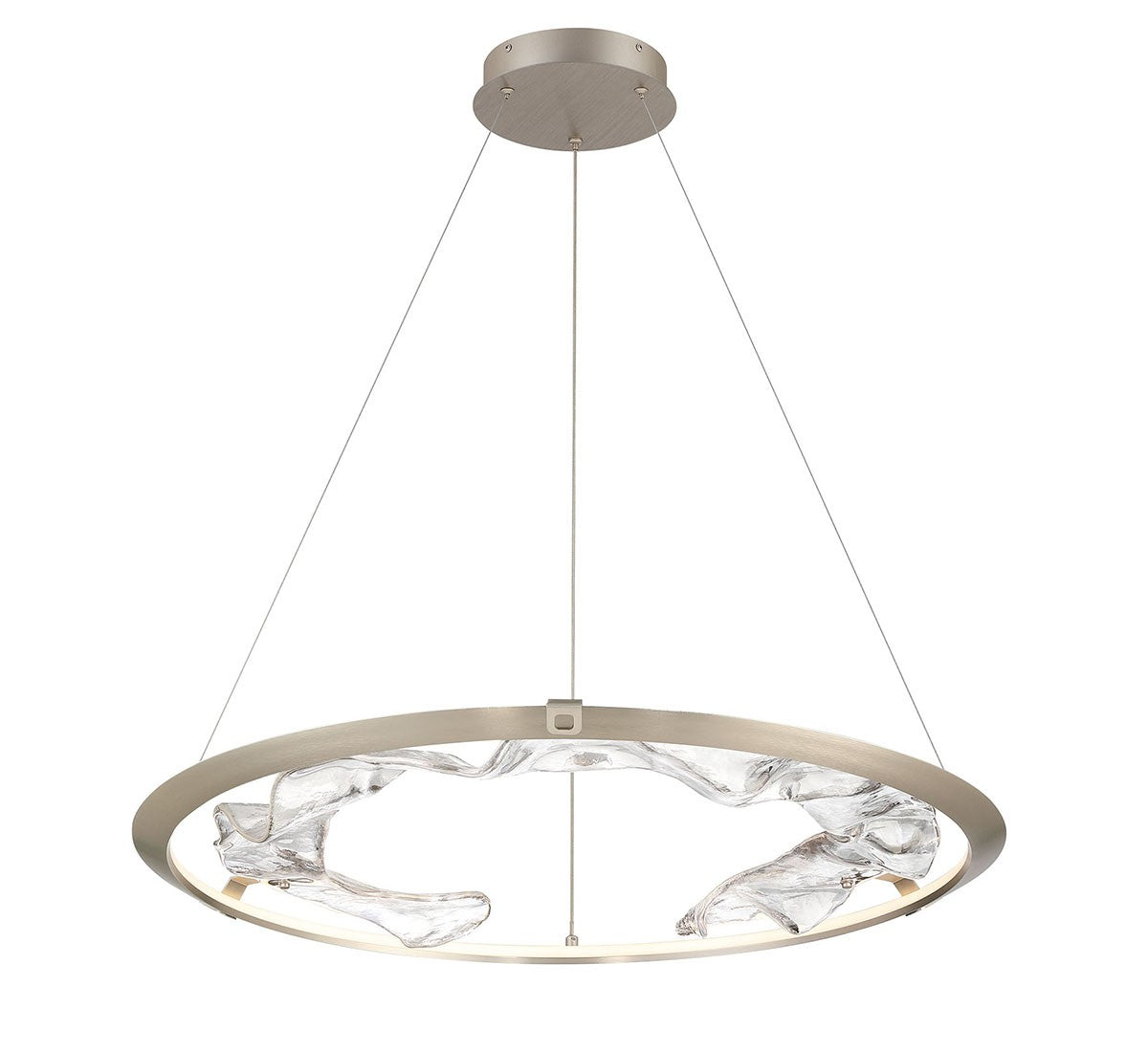Lib & Co. Canada - 10176-031 - LED Chandelier - Nettuno - Metallic Brushed Champagne