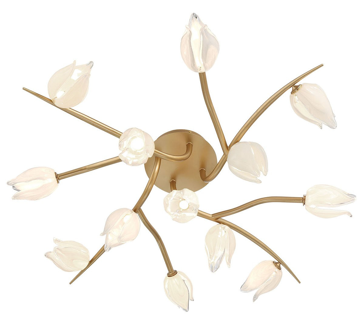 Lib & Co. Canada - 12085-03 - LED Ceiling Mount - Belluno - Champagne Gold