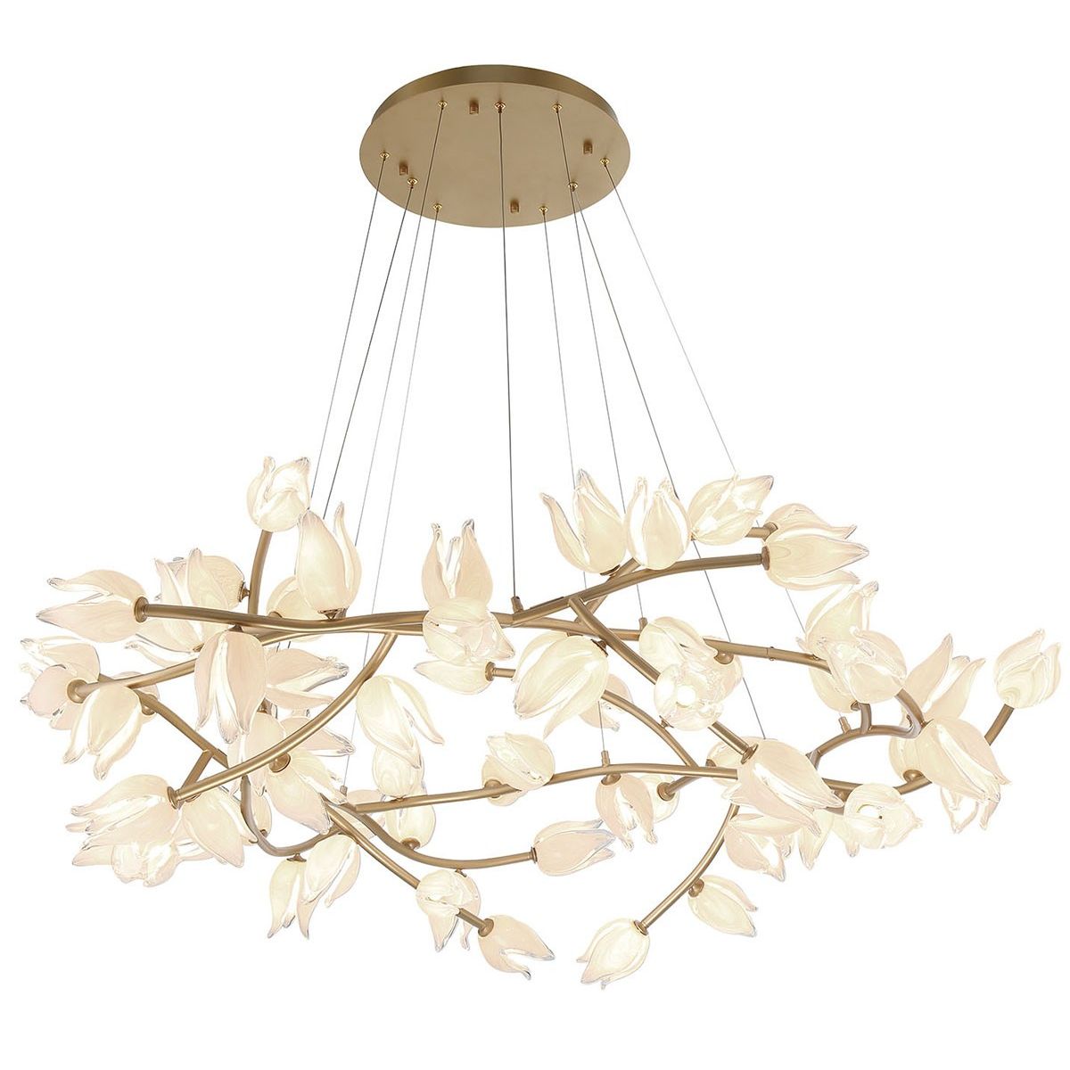Lib & Co. Canada - 12089-03 - LED Chandelier - Belluno - Champagne Gold