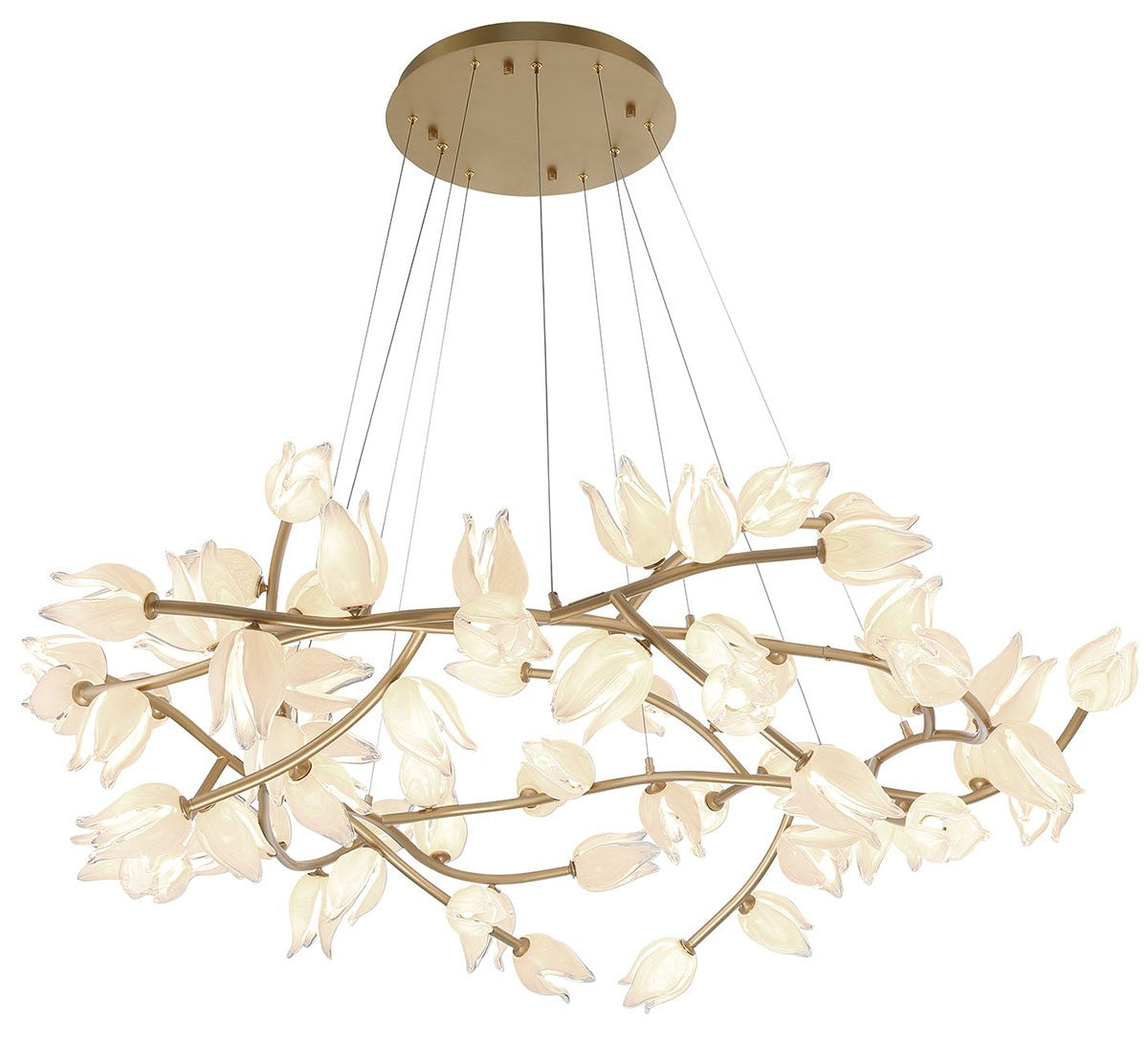 Lib & Co. Canada - 12089-03 - LED Chandelier - Belluno - Champagne Gold