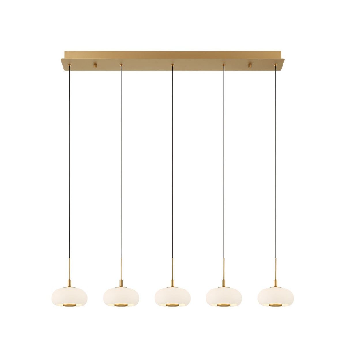 Lib & Co. Canada - 10199-030 - LED Chandelier - Adelfia - Antique Brass