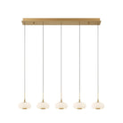 Lib & Co. Canada - 10199-030 - LED Chandelier - Adelfia - Antique Brass