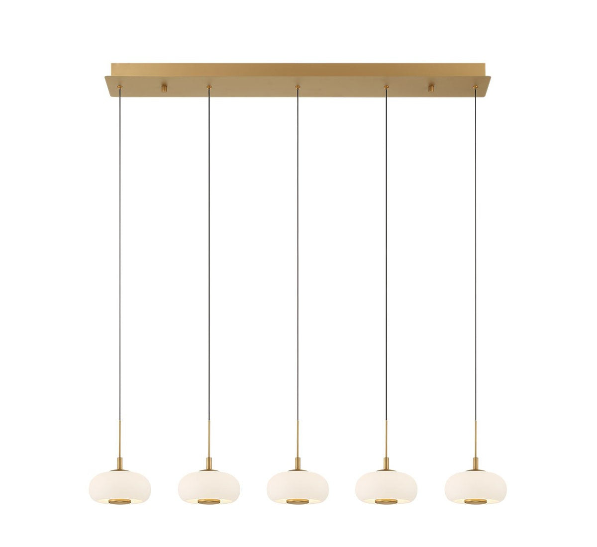 Lib & Co. Canada - 10199-030 - LED Chandelier - Adelfia - Antique Brass
