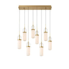 Lib & Co. Canada - 10225-030 - LED Chandelier - Verona - Painted Antique Brass
